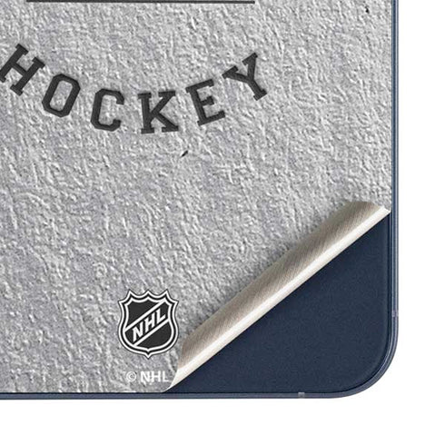 NHL Los Angeles Kings Black Text Galaxy A35 5G Skin